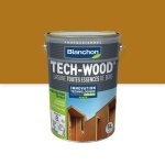 Lasure - acrylique polyur�thane - 5 l - ch�ne clair - tech - wood blanchon