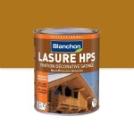 Lasure haute protection solvant�es - ch�ne clair - 1l blanchon