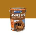 Lasure haute protection solvant�es - ch�ne clair - 5l blanchon