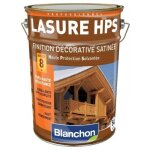 Lasure haute protection solvant� - incolore - 5 l blanchon