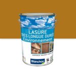Lasure tr�s longue dur�e - ch�ne clair - 5 litres - environnement blanchon