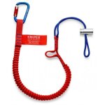 Longe pour outils avec mousqueton fixe - en tissu pliss - 900 mm knipex