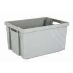 Bacs gerbables et embotables en polypropylne novabac - vert 18l novap
