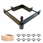 Lot de 10 gonds  colliers rglables pour portail battant en bois torbel