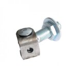 Lot de 10 pivots de portail à souder réglables en acier zingué - Ø20 mm torbel Lot de 10 pivots de portail à souder réglables en acier zingué - Ø20 mm torbel