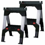 Lot 2 tr�teaux bi - mati�re pliant ajustables fatmax 1 - 92 - 980 stanley