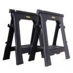 Lot de 2 tr�teaux pliables 450kg stst1 - 70713 stanley