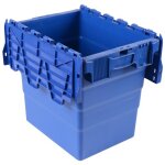 Lot de 5 bacs navette polypropylne - 400x300x365 mm viso
