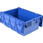 Lot de 5 bacs navette polypropylne - 600x400x250 mm viso