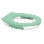 Lunette wc clipsable 100% hygi�nique - vert amande papado