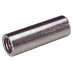 Manchon filet� en acier zingu� - aspect lisse - 8 x 30 mm - 100 pi�ces rawl