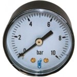 Manomtre axial  botier sec en abs - diamtre 40 mm - filetage 5x10 4 bar distrilabo