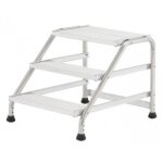 Marchepied fixe avec 3 marches extra larges - modul tubesca