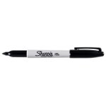 Marqueur permanent - pointe fine - noir - sharpie� - par 12 sharpie