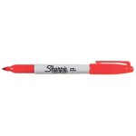 Marqueur permanent - pointe fine - rouge - sharpie� - par 12 sharpie