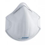 Masques respiratoires jetables - ffp1 - pliable - silv - air c 2100 uvex