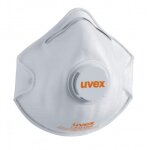 Masques respiratoires jetables - ffp2 - avec soupape - silv air c 2210 uvex
