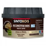 Mastic � bois sintobois reconstitue bois pour parties manquantes - sapin 550g sinto