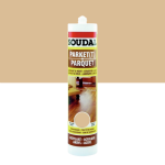 Mastic pour joints de parquet - rebouchage - chne clair - 6x290 ml soudal