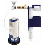 M�canisme chasse d'eau avec flotteur - double touche - 3v102 compact nicoll