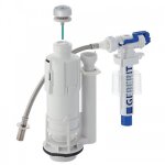 M�canisme chasse d'eau - impuls 520 pour r�servoir aspirambo porcher geberit