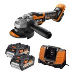 Meuleuse d'angle 125 mm brushless 18v - bews18 - 125blpx2 - 502c aeg powertools