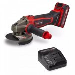 Meuleuse d?angle sans fil - te - ag 18 / 125 - 2 li (1x4, 0 ah) - power x - change einhell