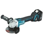 Meuleuse sans fil lxt® 18v - Ø125mm - 2 batteries 5ah + chargeur - dga504rtj makita Meuleuse sans fil lxt® 18v - Ø125mm - 2 batteries 5ah + chargeur - dga504rtj makita