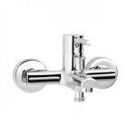 Mitigeur baignoire chrom� - fixation murale - nemo kramer