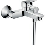 Mitigeur bain douche mural - cartouche c2 � 2 vitesses - logis hansgrohe
