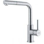 Mitigeur d'�vier en inox avec douchette extractible smart glenda franke