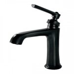 Mitigeur lavabo rtro lady's - noir mat paini