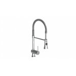 Mitigeur monocommade cuisine - avec ressort en spirale - chrom - cornwall schtte