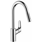 Mitigeur de cuisine 240 � douchette extractible 2 jets - focus m41 hansgrohe
