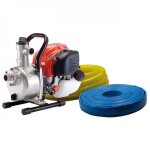 Motopompe 4 temps moteur honda 25 cc seh - 25l + accessoires campeon