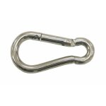 Mousqueton - acier zingu� blanc - boite de 10 - diam�tre 5 mm pramac