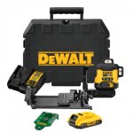 Niveau laser multilignes 3x360� compact xr 18v 2ah li - ion - faisceaux verts dcle34031d1 - qw dewalt ...