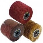 Pack 3 brosses pour rnovateur extrieur  brosses - rex 120c - 200 fartools