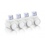 Pack de 4 ttes thermostatiques connectes evohome hr92 honeywell