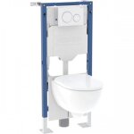 Pack bâti - support duofix autoportant - plaque et cuvette suspendue renova compact geberit Pack bâti - support duofix autoportant - plaque et cuvette suspendue renova compact geberit