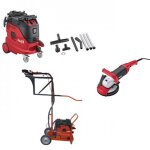 Pack chariot easyplaff avec meuleuse bton 1800w + aspirateur 1200w flex