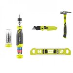 Pack tournevis � cliquet rhsdsmr35 + kit de maintenance et pose (38 pi�ces) ryobi