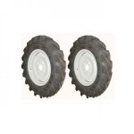 Paire de roues pour motoculteur z8 eurosystems