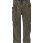 Pantalon de travail en ripstop stretch steel rugged relaxed cargo kaki - taille 48 carhartt