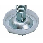 Patin prot�ge sol pour vis v�rin - diam�tre 30 mm - 100 pi�ces ludmann