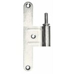 Paumelle universelle - mâle - réglable - inox - droite - 12 pièces monin Paumelle universelle - mâle - réglable - inox - droite - 12 pièces monin