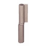Paumelle � souder - n?uds plats - avec bague laiton - 120 mm - soudan faure
