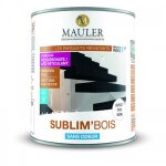 Peinture escalier et sol en bois sublim bois - blanc 1 litre mauler Peinture escalier et sol en bois sublim bois - blanc 1 litre mauler