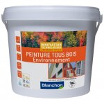 Peinture microporeuse - blanc 9016 - 10l - tous bois environnement blanchon