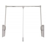 Penderie escamotable double 20 kg - superlift - aluminium ambos